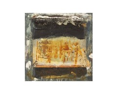Juliet Holland Signed 2008 “Nami 41” Mixed Media Painting and Collage