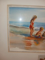 Original Janet Loveless Watercolor — „Summer Castles“
