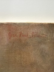 JEAN PAUL SELINGER PAINTING PRETTY WOMAN FEMALE MODEL LISTED FAMOUS ANTIQUE OIL