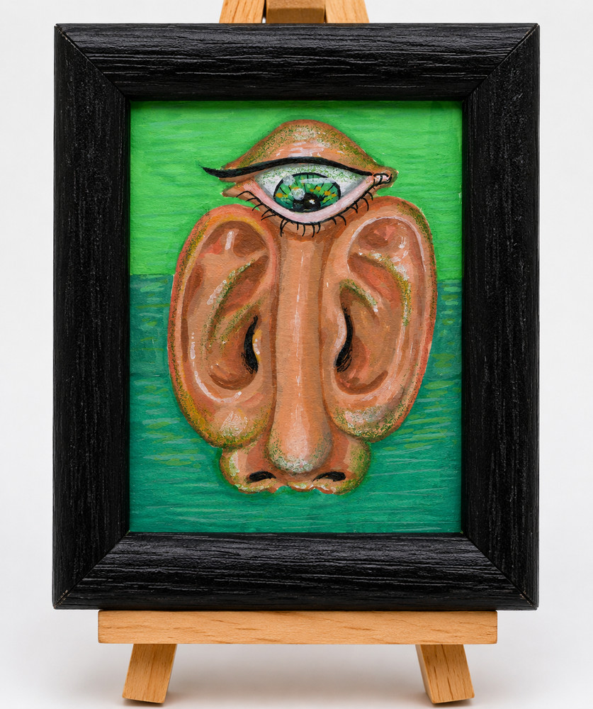 Original one-of-a-kind ACEO painting – The Scent of Remembrance