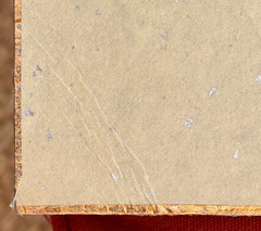 Vintage Japanese Shikishi Art Board Sparrows & Bamboo Original Wrapper