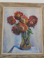 WILLIAM GLACKENS (1870-1938, New York); attributed, STILL LIFE, O/C, Signed WG