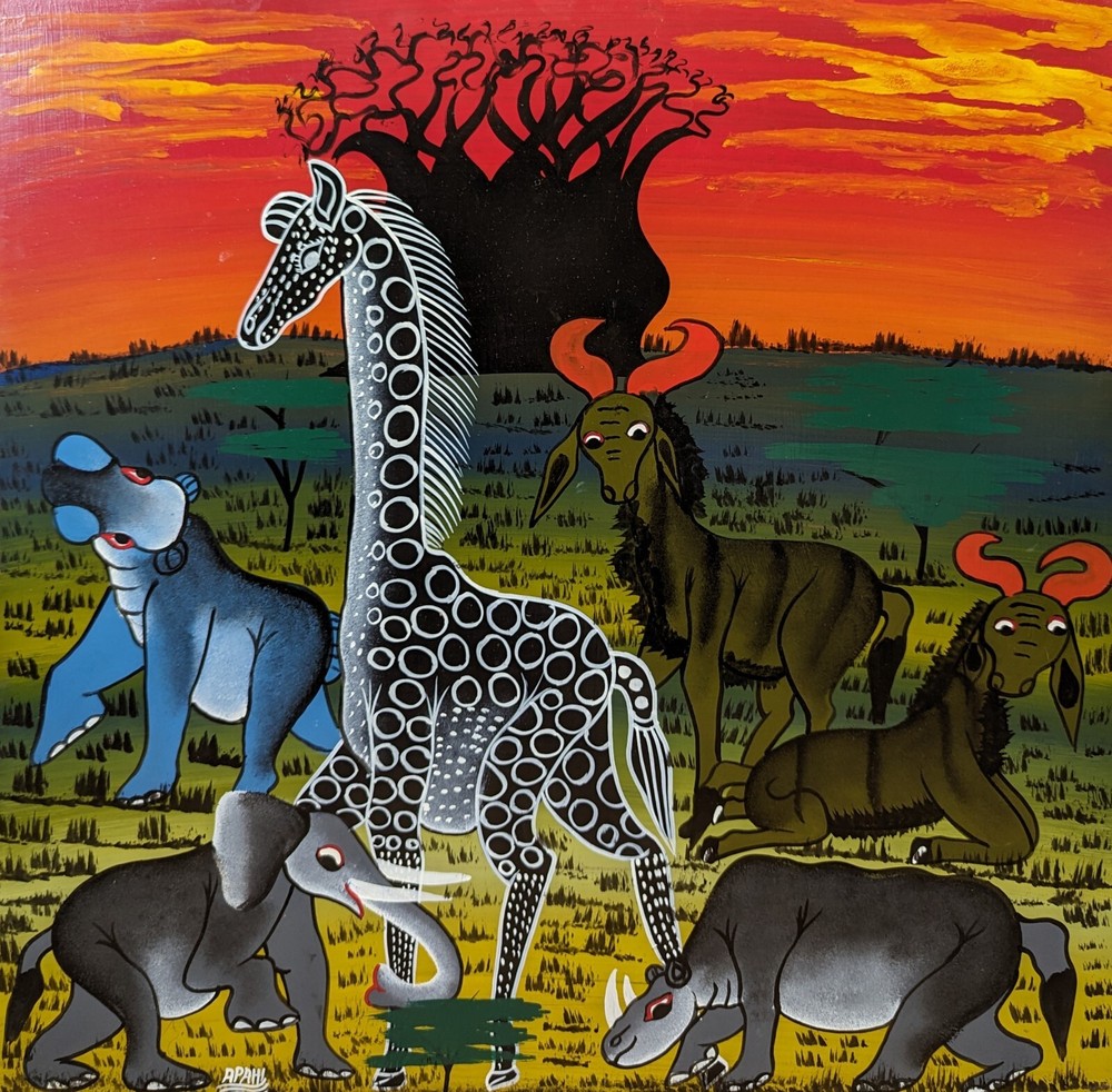 APAHI’s BEFORE THE RED FADES TO GREY A GHOST Classic Tingatinga