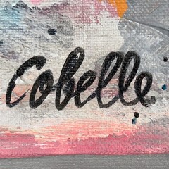 Charles Cobelle: „Monmartre“ Acrylic Painting, 12 x 16 in, Signed, Mid-Century
