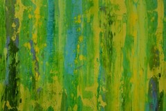 Mark Little Original Giant Canvas Painting 84”X62” (7 Foot) Abstract Modern XL