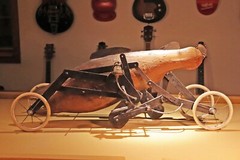 Ron Pippin Original Fish on Wheels sculpture Vary rare fine art
