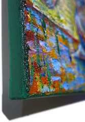 Original Oil Painting of Female Woman Robot Alien spiritual religious Modern ’26