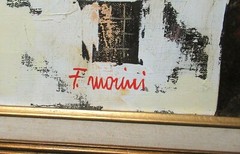 FABIO MORINI SPANISH VILLA ORIGINAL OIL ON CANVAS LANDSCAPE PAINTING