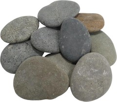 4LB Large Rocks for Painting, 3-4 Inch Natural River Rocks, Decorative Stones fo