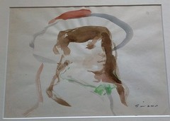 ANDRE GISSON (1921-2003) AMERICAN WATERCOLOR PAINTING SIGNED ORIGINAL ∆ 13 X 16