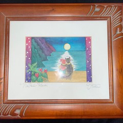 Joanna Carolyn Kauai Cat 2002 NaPali Kauai 11” X 13”