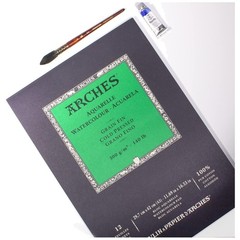 Cotton Watercolor Pad 12 Sheets 11.7×16.5″
