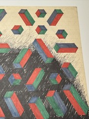 ABSTRACT DRAWING 1970’S PROFESSOR LUBENSKY POP MODERNIST CHICAGO KANSAS LISTED
