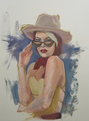 Original Oil Painting 18×24 Signed Portrait Artwork Ready to Frame Shipped Flat