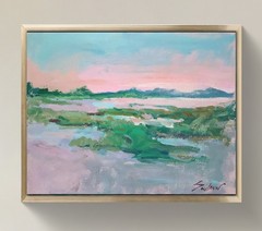 Original Impressionist Painting on 14 in x11 in Canvas – Signed by the Artist