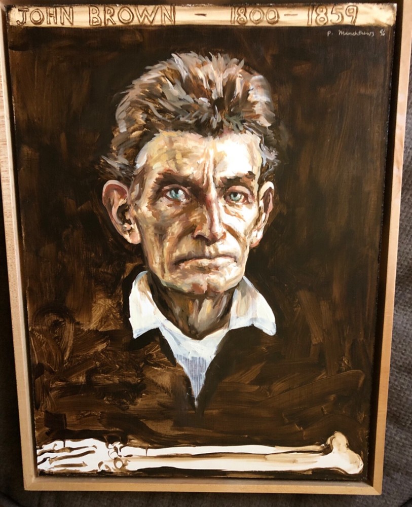 „JOHN BROWN“ PAUL MATTHEWS (1933-2019), LISTED AMERICAN ARTIST, MUSEUM QUALITY
