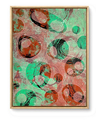 STEVEBARTZ ORIGINAL ART „LOVE IS KING“ 22X30 GALLERY THICK PAPER FINE ART HOME