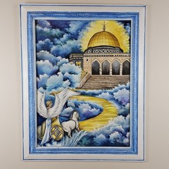 ART – Vintage Original Signed Aleta Oil Painting 29.5×23.5 Framed Art VTG 1985