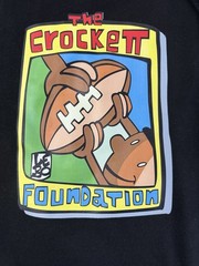 LEBO David Lebatard Crockett Foundation Art Hoodie Men’s L Black Rare Official