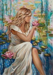 „Mystic“ Oil painting on canvas