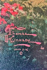 Thomas Kinkade ~ Gardens Beyond Spring Gate 25½ x 34 A/P ~ Double Signed