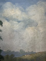 Signed Oil On Canvas, Presumed View Of Creuse, French School, 19th-20th C