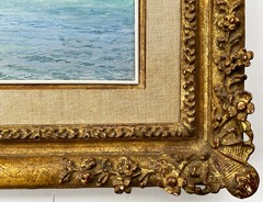 Realist Menaggio, Lake Como by A R Brewster 1870-1952, listed NY