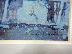 AUSTRALIAN WATERCOLOUR PAINTING BY WENDY COURTNEY COURTING 1990s P75