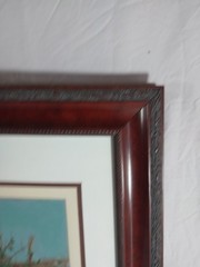 Limited Edition Watercolor Framed, 27 Of 250 Signed 15×18