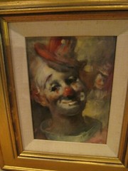 Magnificent Signed Julian Ritter Original Clown Oil Painting