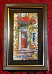 JAMES COLEMAN „Doors Of The World“ 2025 24×12 Mixed Media on metal Signed