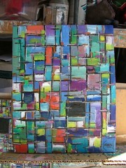 (A) Dream of You abstract oil painting 8×10 new card Panel original by Crowell