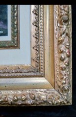 „La Muse‘ Oil Painting After Picasso Framed Suvall Gallery NY Label“