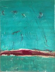 Original Abstract Art 14″ x 11″ Signed Acrylic Painting on Canvas