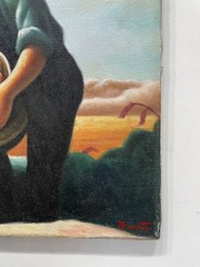 Benton Painting – Farming Painting – Mid-West Art