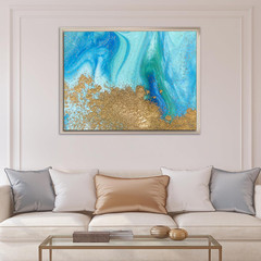 Floater Frame 16X20 for 1-1/4 (1.25) Inch Deep Canvas Paintings/Canvas Prints/Wo