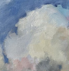 Oil Painting Florida Clouds in Everglades Landscape Collect Contemporary Art