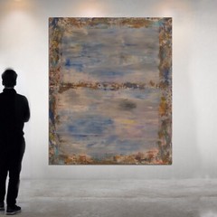 Mark Rothko style￼ Professional￼ Canvas￼ painting￼72”X 60”Abstract,Modern 6ft XL