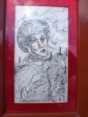 Miguel Ordoqui original art by International famous Cuban artist ,dated 2021