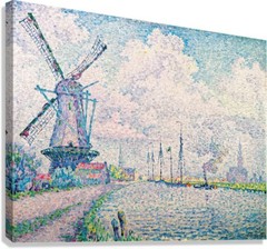 Paul Signac Canal of Overschie Reproduction – Giclee Canvas/Paper/Stretched