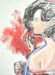 9 inch x 12 inch – Fashion/Figure Drawing – NO FRAME by A. Avila