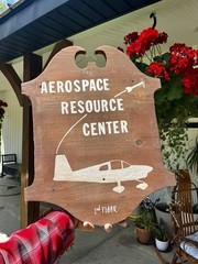 Original Sign Aviation Grumman American Tiger Airplane Cheetah Piper Cessna Jet