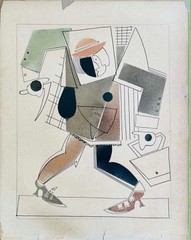 RUSSIAN AVANT GARDE 1920s Attributed to Vladimir Lebedev (1891-1967)