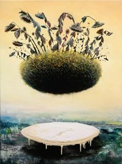 ALAIN DONATE HERNANDEZ ORIGINAL OIL PAINTING ON CANVAS SURREAL 30″X 40″ SIGNED