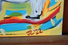 BUFFALO GALAXY MOON CITY SPACE Jr CHARLIE FAST OUTSIDER POLITICAL FOLK POP ART
