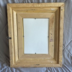 Vintage Enamel On Copper Painting Signed S. Richard Framed 4×6