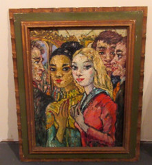 „Henri Schick“ Signed Modernist Oil/Canvas (Paris 1870-1946 ) Impasto Rare Find!