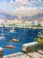 Beauty of the Summer – Original oil painting on canvas, 15” x 19 1/4” 