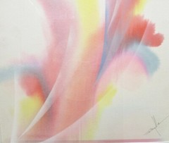 Original Dom Mingolla Abstract Water Color c. 1970’s