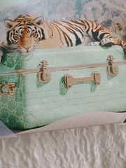 2 Prints on Canvas • 1 Leopard & 1 Tiger • Art Remedy by Oliver • New